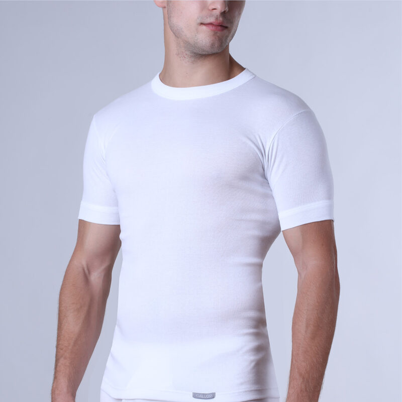 T-SHIRT RIB ΚΜ-ΚΛ 100%Β 2/ΤEMχ - Image 3